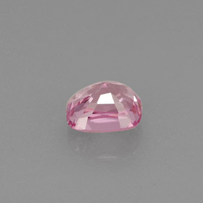 Spinello naturale rosa da 0,67 ct, taglio a cuscino, VS