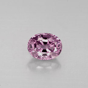 Spinello naturale porpora da 1,25 ct, taglio ovale, VVS