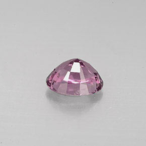 Spinello naturale porpora da 1,25 ct, taglio ovale, VVS