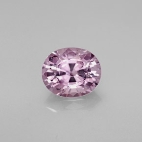 Spinello naturale porpora da 1,64 ct, taglio ovale, VS