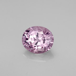 Spinello naturale porpora da 1,64 ct, taglio ovale, VS