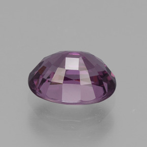 Spinello naturale viola da 1,11 ct, taglio ovale, VVS-VS
