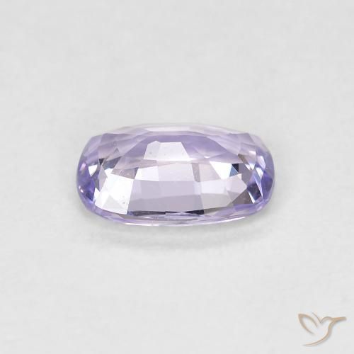 Spinello naturale viola da 0,83 ct, taglio a cuscino, VS