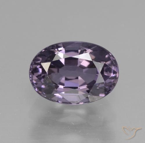 1.16ct Naturale Medium Grape Violet Spinello, Ovale, VS