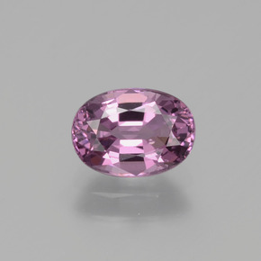 Spinello naturale rosa da 0,96 ct, taglio ovale, VS
