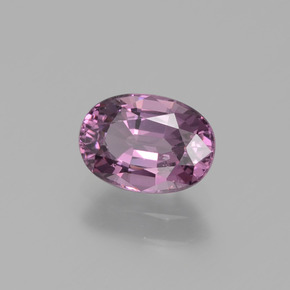 Spinello naturale rosa da 0,96 ct, taglio ovale, VS
