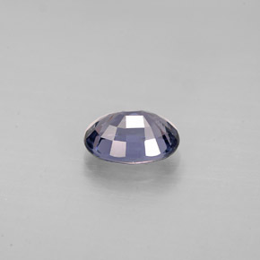 Spinello naturale blu da 1,06 ct, taglio ovale, VS