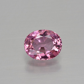 Spinello naturale rosa da 1,16 ct, taglio ovale, VS