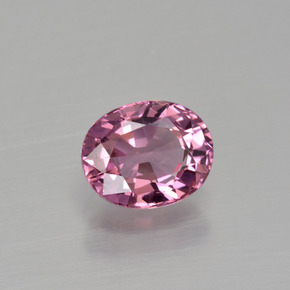 Spinello naturale rosa da 1,16 ct, taglio ovale, VS