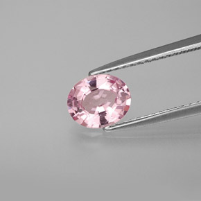 Spinello naturale rosa da 1,03 ct, taglio ovale, VS