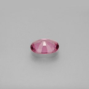 Spinello naturale rosa da 0,99 ct, taglio ovale, VS
