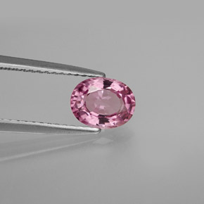 Spinello naturale rosa da 1,05 ct, taglio ovale, VS