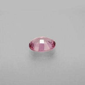 Spinello naturale rosa da 1,08 ct, taglio ovale, VVS-VS