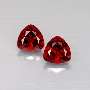 Spinello naturale rosso da  ct, trillion, VS