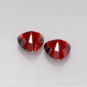 Spinello naturale rosso da  ct, trillion, VS