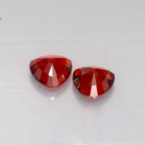 Spinello naturale rosso da  ct, trillion, VS