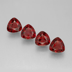 Spinello naturale rosso da  ct, trillion, VS