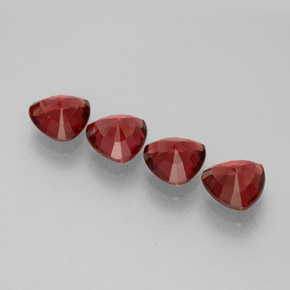 Spinello naturale rosso da  ct, trillion, VS