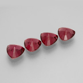 Spinello naturale rosso da  ct, trillion, VS