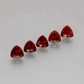 Spinello naturale rosso da  ct, trillion, VS