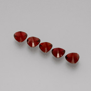 Spinello naturale rosso da  ct, trillion, VS