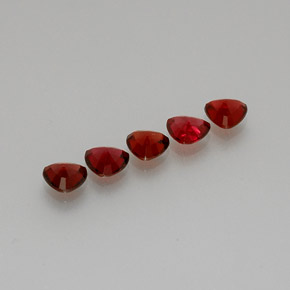 Spinello naturale rosso da  ct, trillion, VS