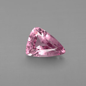 Spinello naturale rosa da 0,91 ct, trillion, VVS-VS