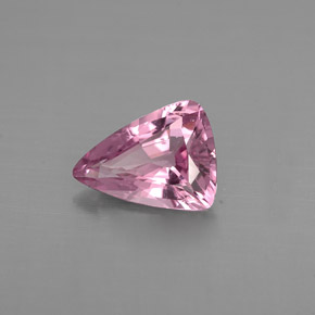 Spinello naturale rosa da 0,91 ct, trillion, VVS-VS