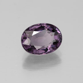 Spinello naturale viola da 1,70 ct, taglio ovale, VVS