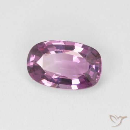 Spinello Boysenberry naturale da 1.35 ct, Ovale, VS