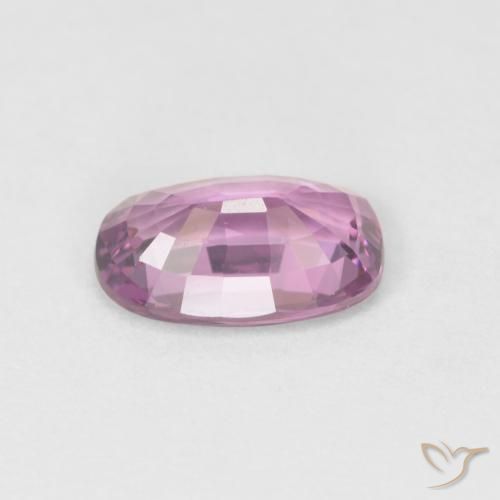 Spinello Boysenberry naturale da 1.35 ct, Ovale, VS