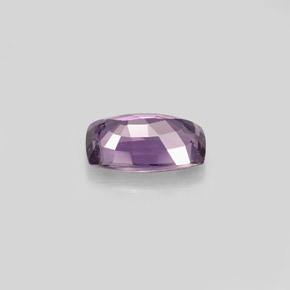Spinello naturale porpora da 1,30 ct, taglio a cuscino, VS