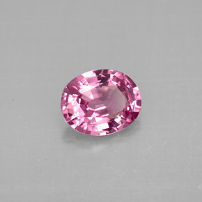Spinello naturale viola da 1,01 ct, taglio ovale, VVS-VS