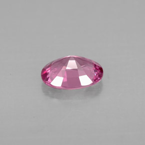 Spinello naturale rosa da 0,90 ct, taglio ovale, VVS-VS