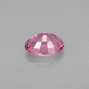 Spinello naturale rosa da 1,20 ct, taglio ovale, VVS-VS