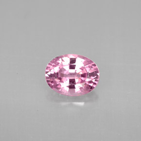 Spinello naturale rosa da 1,14 ct, taglio ovale, VVS-VS