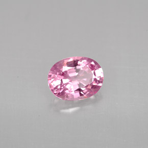 Spinello naturale rosa da 1,14 ct, taglio ovale, VVS-VS