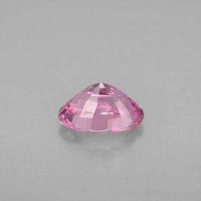 Spinello naturale rosa da 1,10 ct, taglio ovale, VVS-VS