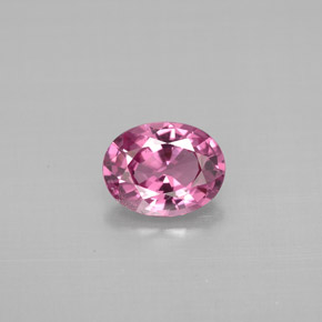 Spinello naturale rosa da 1,08 ct, taglio ovale, VS