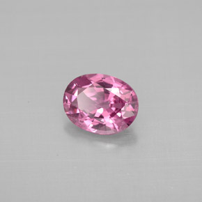 Spinello naturale rosa da 1,08 ct, taglio ovale, VS