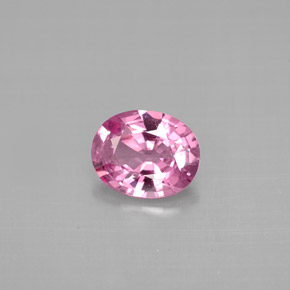 Spinello naturale rosa da 1,06 ct, taglio ovale, VS
