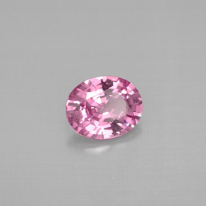 Spinello naturale rosa da 1,06 ct, taglio ovale, VS