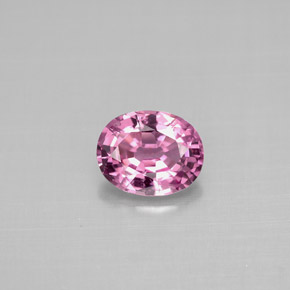 Spinello naturale rosa da 1,12 ct, taglio ovale, VS
