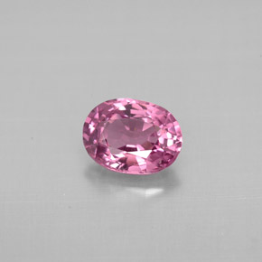 Spinello naturale rosa da 1,16 ct, taglio ovale, VS