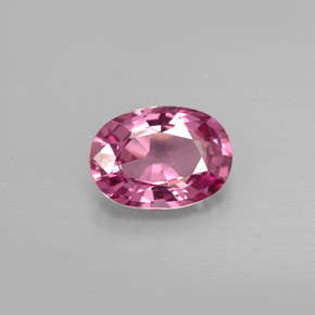 Spinello naturale rosa da 1,04 ct, taglio ovale, VS