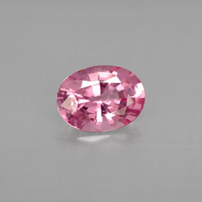 Spinello naturale rosa da 1,16 ct, taglio ovale, VS