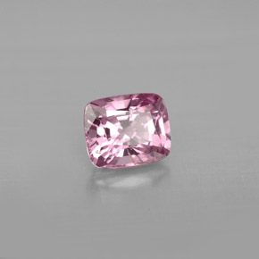 Spinello naturale rosa da 1,09 ct, taglio a cuscino, VS
