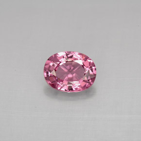 Spinello naturale rosa da 1,15 ct, taglio ovale, VS