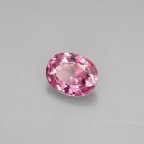 Spinello naturale rosa da 1,15 ct, taglio ovale, VS