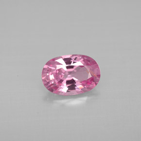 Spinello naturale rosa da 1,15 ct, taglio ovale, VS